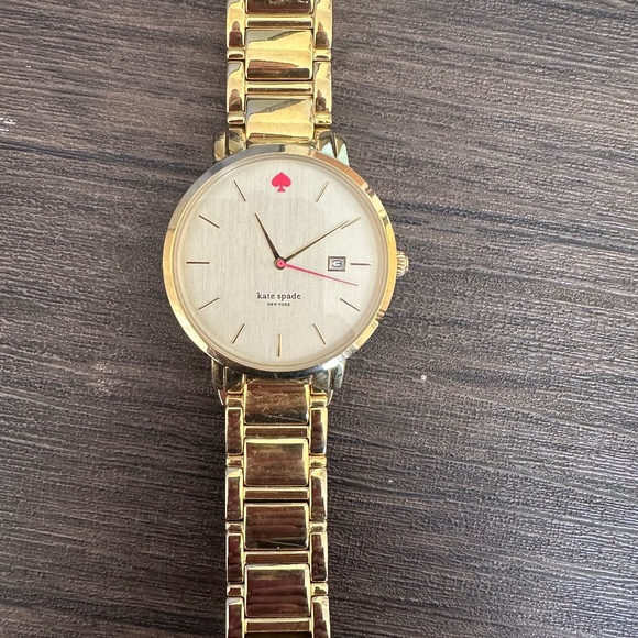 Kate Spade New York 0218 Women\'s Gold Stainless Steel Analog Dial Watch VK115 kate spade | Accessories | Kate Spade Holland Ladies Watch  main image 4